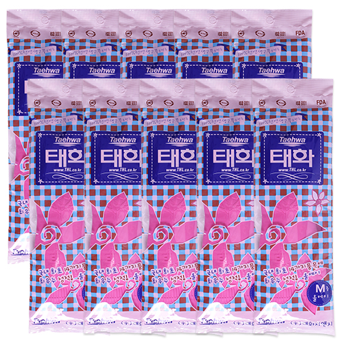 고무장갑(M) x 10개